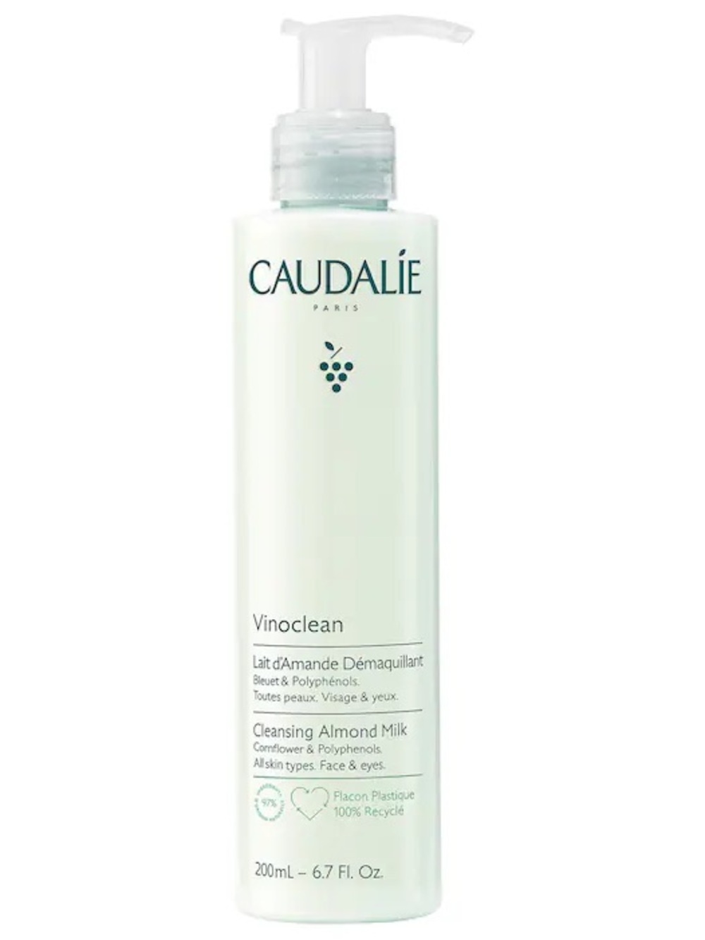 Caudalie 
Vinoclean Gentle Cleansing Almond Milk